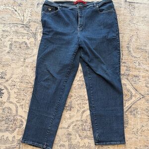 Gloria Vanderbilt Classic Blue Straight Leg Jeans